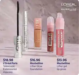 Walmart L'Oréal Paris Telescopic Extensionist mascara offer