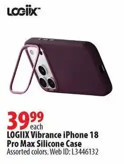 London Drugs Logiix Vibrance iPhone 18 Pro Max Silicone Case offer