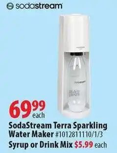 London Drugs SodaStream Terra Sparkling Water Maker offer