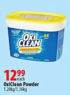 London Drugs OxiClean Powder offer