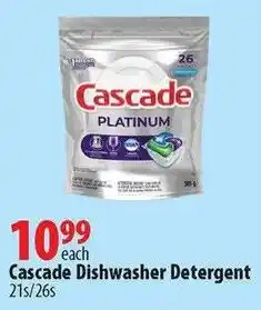 London Drugs Cascade Dishwasher Detergent offer