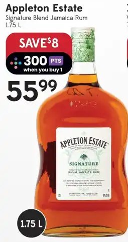 Sobeys Liquor Appleton Estate Signature Blend Jamaica Rum offer