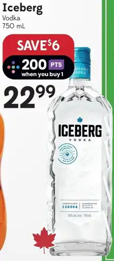 Sobeys Liquor Iceberg Vodka offer