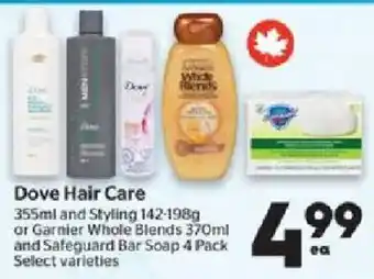 Calgary Co-op Dove Hair Care offer