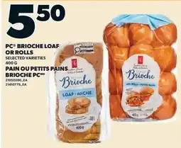 Independent Grocer PC brioche loaf or rolls offer