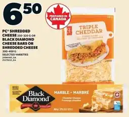 Loblaws PC shredded cheese offer