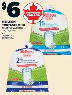 Loblaws Neilson trutaste milk offer