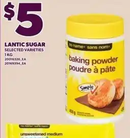 Independent Grocer No Name baking powder offer