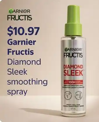 Garnier Fructis diamond sleek smoothing spray