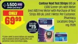 Chalo FreshCo Contour Next Test Strips offer