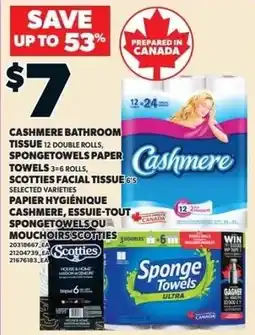 Independent Grocer Cashmere bathroom tissue offer