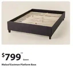 Sleep Country Malouf Eastman Platform Base offer