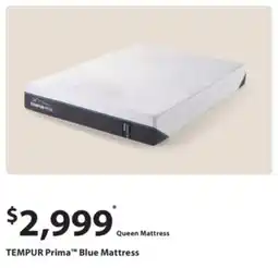Sleep Country TEMPUR Prima Blue Mattress offer
