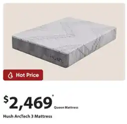 Sleep Country Hush ArcTech 3 Mattress offer