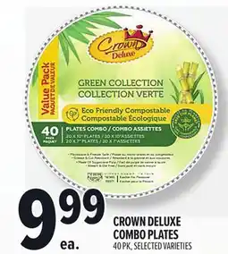 Metro CROWN DELUXE COMBO PLATES offer