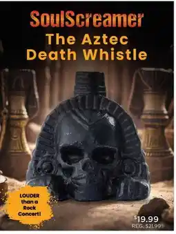 Showcase Halloween - SoulScreamer Aztec Death Whistle offer