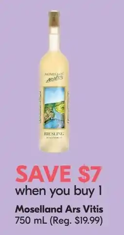 Sobeys Liquor Moseland Ars Vitis Riesling offer