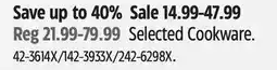 Canadian Tire Selected Cookware offer