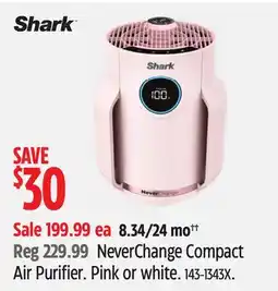 Canadian Tire NeverChange Compact Air Purifier offer