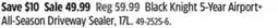 Canadian Tire Black Knight 5-Year Airport+ All-Season Driveway Seal offer