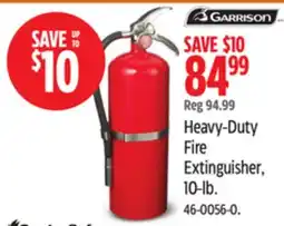 Canadian Tire Heavy-Duty Fire Extinguisher, 10-lb offer