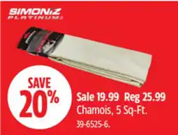 Canadian Tire SIMONIZ PLATINUM Chamois offer