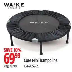 Canadian Tire Core Mini Trampoline offer