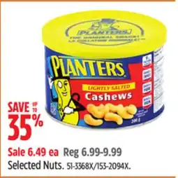 Canadian Tire Selected Nuts offer