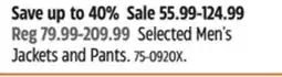 Canadian Tire Huntshield Selected Men's Jackets and Pants offer