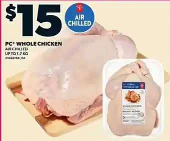 Independent Grocer PC whole chicken offer