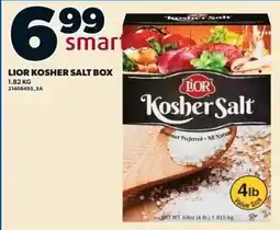 Independent Grocer Lior kosher salt offer