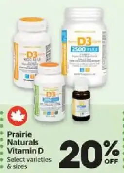 Calgary Co-op Prairie Naturals Vitamin D offer