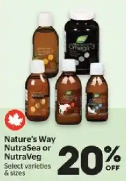 Calgary Co-op Nature's Way NutraSea or NutraVeg offer