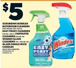 Independent Grocer Scrubbing bubbles bathroom cleaners easy peasy cleaners fantastik cleaners or windex glass cleaners offer