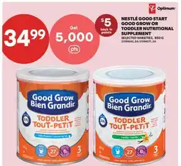 Real Canadian Superstore NESTLÉ GOOD START GOOD GROW OR TODDLER NUTRITIONAL SUPPLEMENT offer