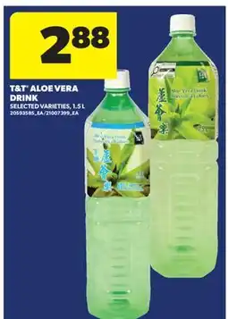 Real Canadian Superstore T&T ALOE VERA DRINK offer