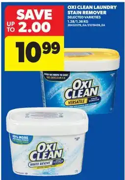Real Canadian Superstore OXI CLEAN LAUNDRY STAIN REMOVER, 1.28/1 offer