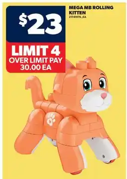 Real Canadian Superstore MEGA MB ROLLING KITTEN offer