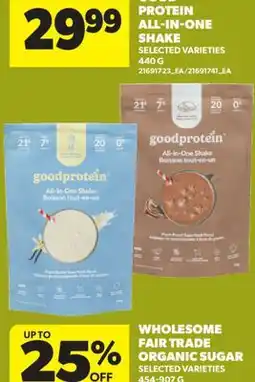 Real Canadian Superstore GOOD PROTEIN ALL-IN-ONE SHAKE offer