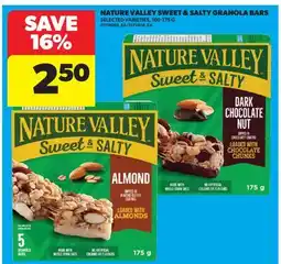 Real Canadian Superstore NATURE VALLEY SWEET & SALTY GRANOLA BARS offer