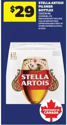 Real Canadian Superstore STELLA ARTOIS PILSNER BOTTLES offer