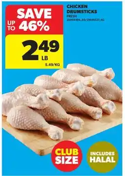 Real Canadian Superstore CHICKEN DRUMSTICKS offer