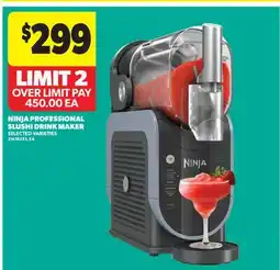 Real Canadian Superstore NINJA PROFESSIONAL SLUSHI DRINK MAKER offer