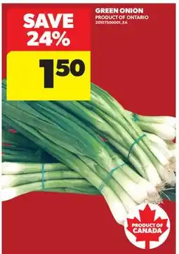 Real Canadian Superstore GREEN ONION offer
