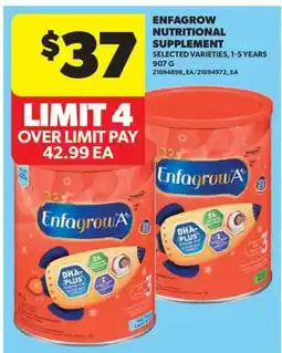 Real Canadian Superstore ENFAGROW NUTRITIONAL SUPPLEMENT offer