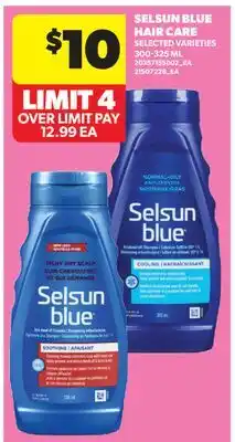 Real Canadian Superstore SELSUN BLUE HAIR CARE offer