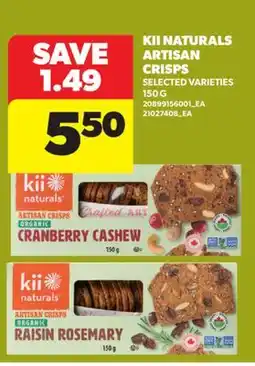 Real Canadian Superstore KII NATURALS ARTISAN CRISPS offer