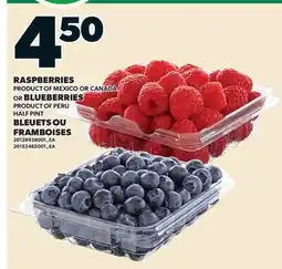 Valu-mart BLEUETS OU FRAMBOISES offer