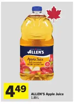 Foodland Apple Juice offer