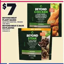 Independent City Market BEYOND MEAT PLANT-BASED offer